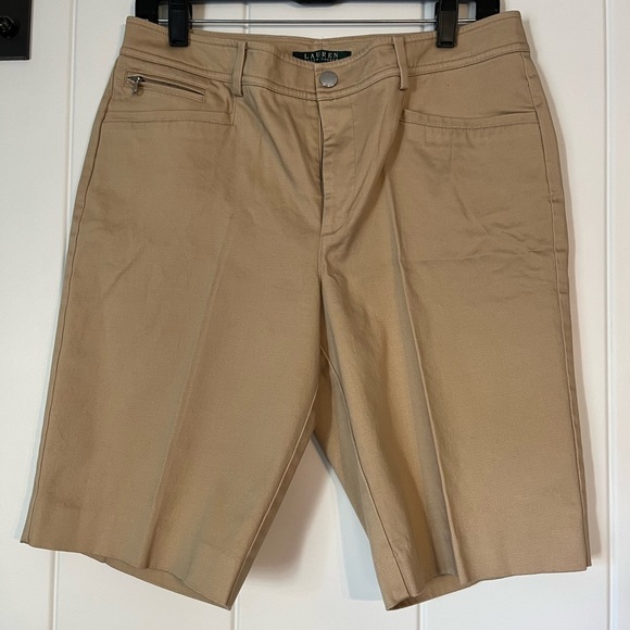 Lauren Ralph Lauren Pants - Lauren Ralph Lauren khaki Bermuda Shorts